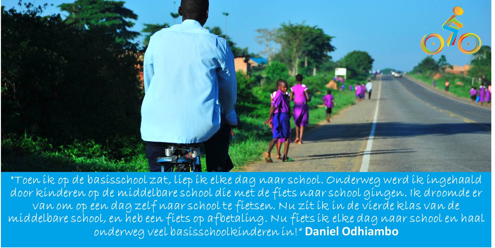 Bike4School Daniel Odhiambo
